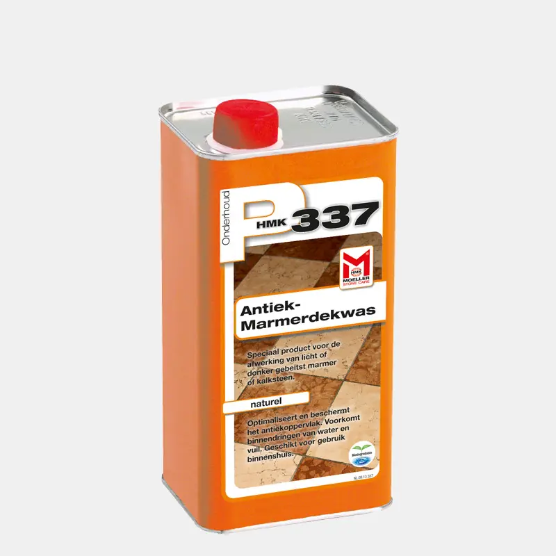 [P337-1] P337- Antiek-marmerdekwas (naturel)-1L